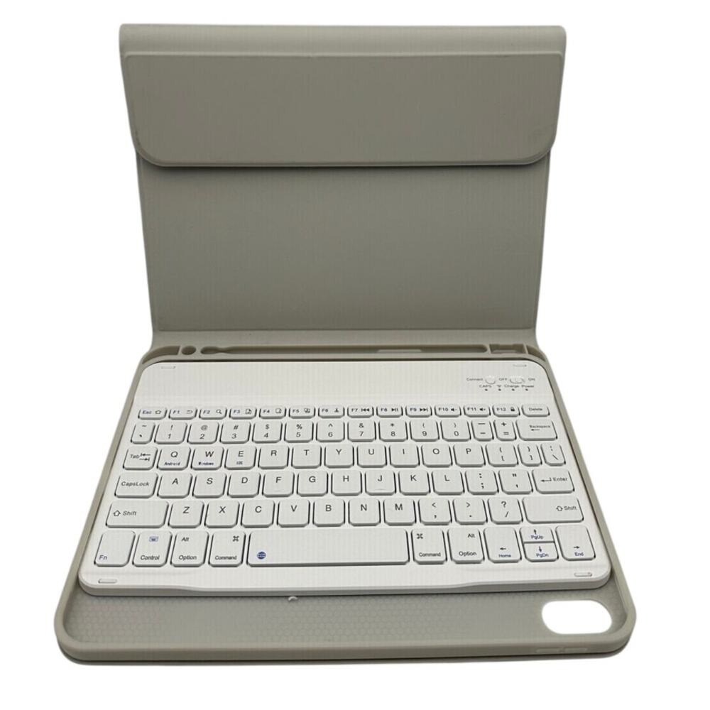 Bluetooth Wireless Keyboard Case For iPad 10.2", 7/8/9 Generation, Gray, NWT - Picture 2 of 7